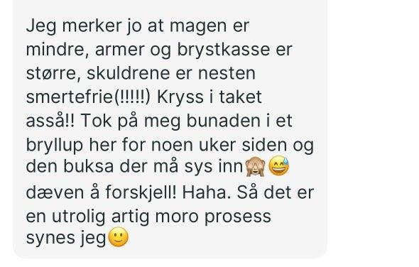 Kundeanmeldelse 1 av Moentum Coaching
