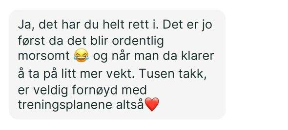 Kundeanmeldelse 2 av Moentum Coaching